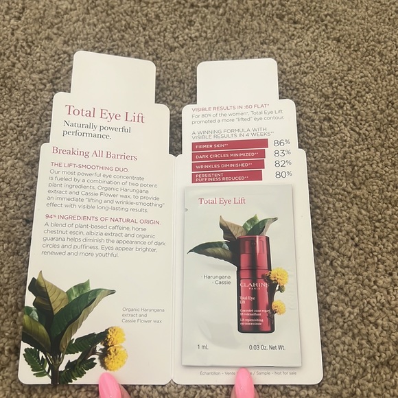 Clarins Total Eye Lift sample - Picture 2 of 2